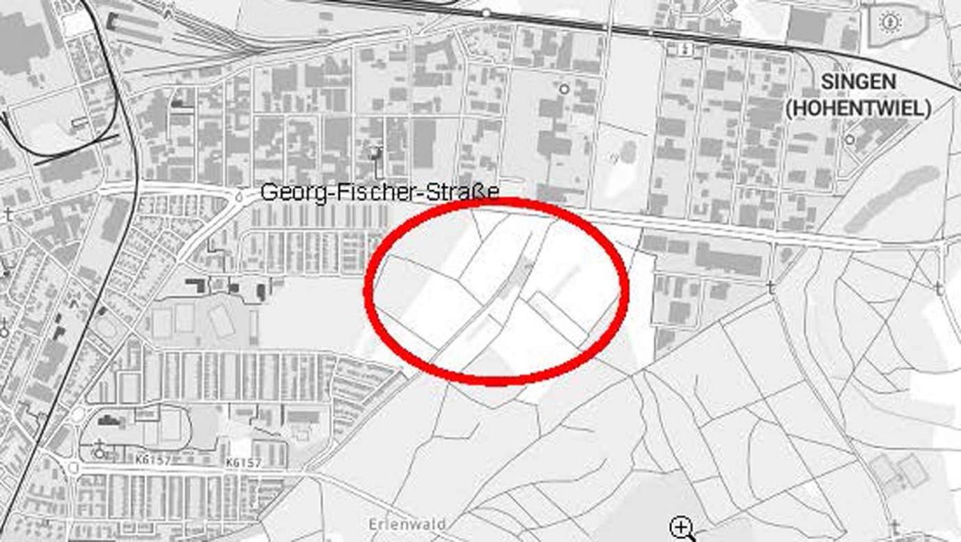 Plan zur Bekanntmachung.