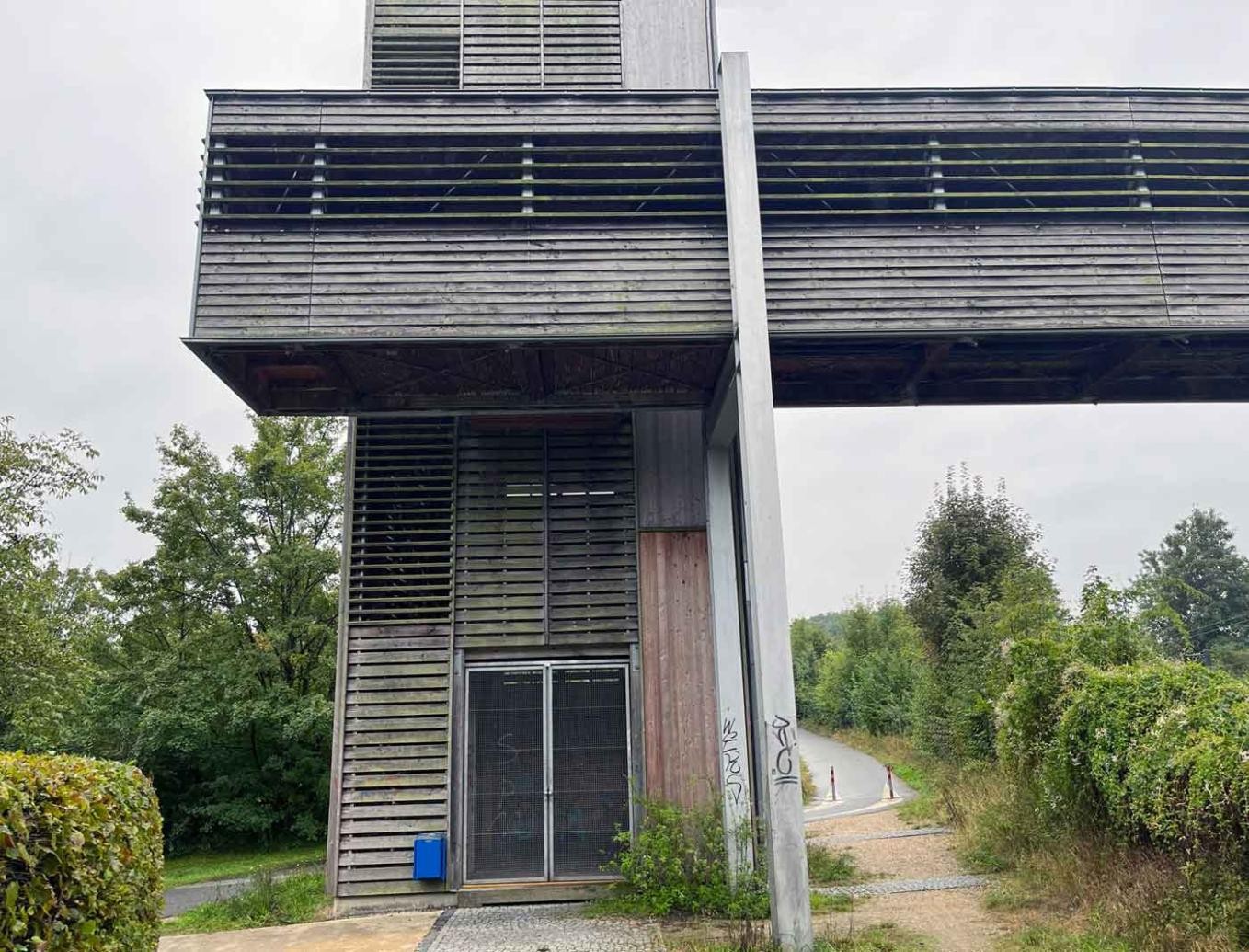 Der LAGA-Turm in Singen.