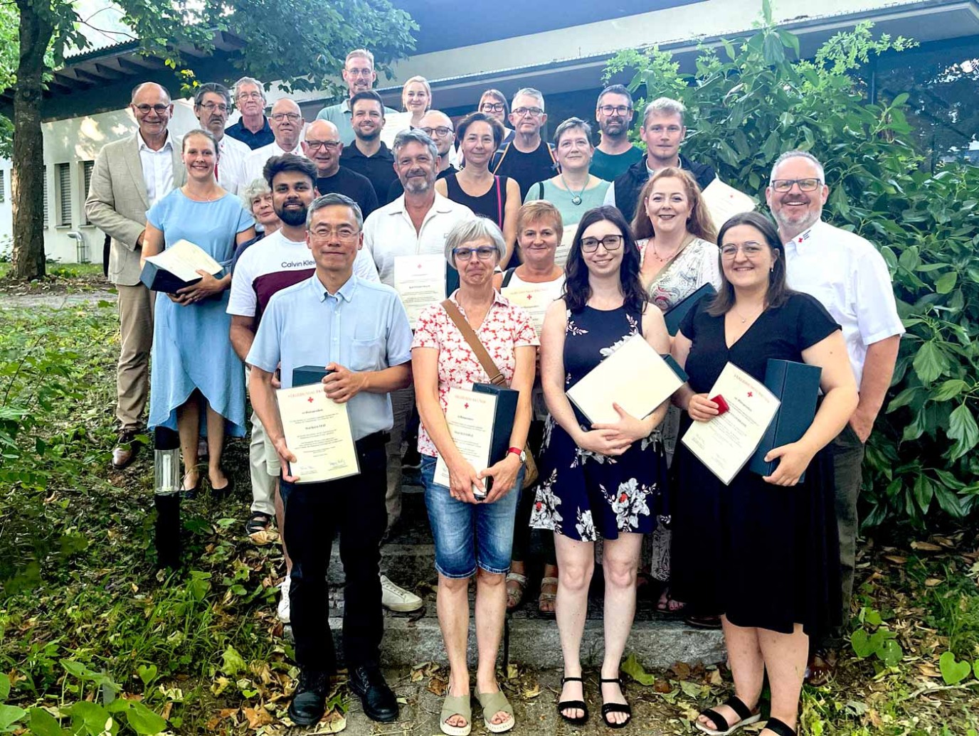 Oberbürgermeister Häusler ehrte 47 Personen für ihr unverzichtbares soziales Engagement.