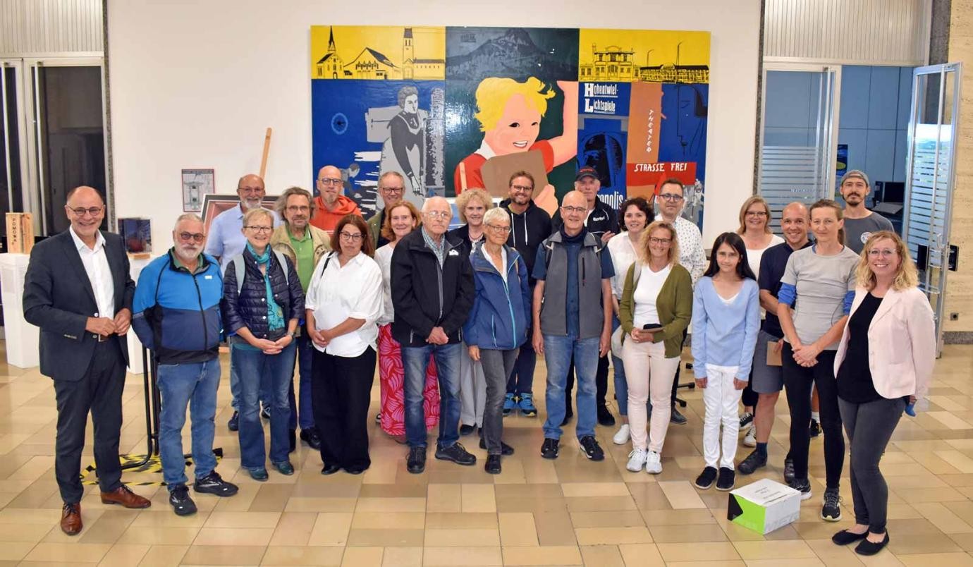 Alle fleißigen Radfahrerinnen und Radfahrer, die an der Aktion „Stadtradeln“ teilgenommen haben, waren zu einer Abschlussveranstaltung ins Rathaus Singen geladen. 