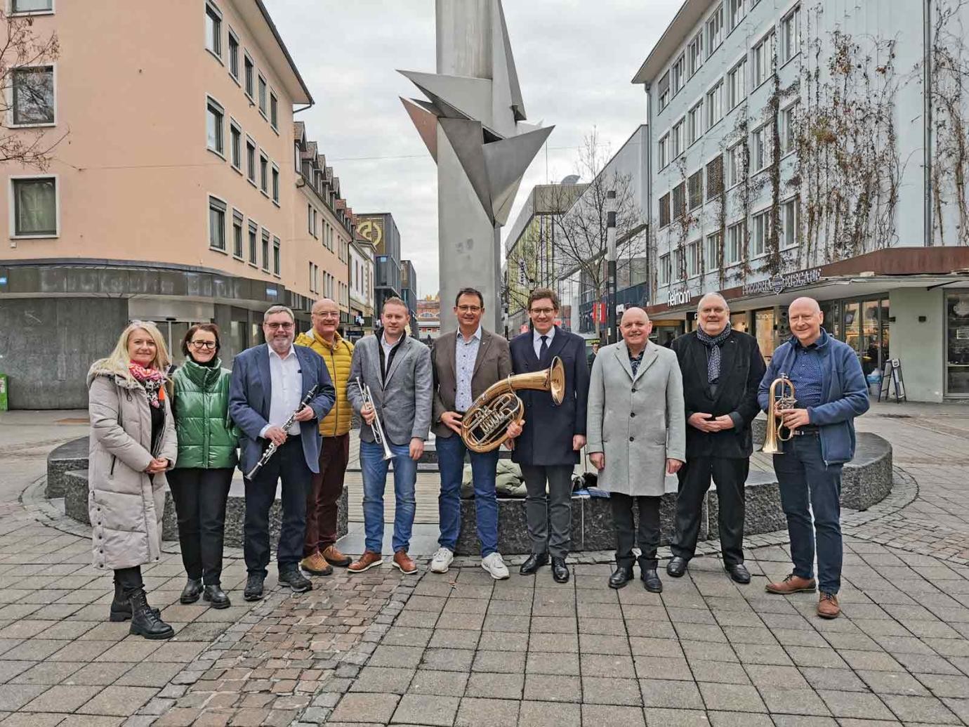 Voller Vorfreude sehen die Organisatoren, Sponsoren und sonstige Unterstützer der Europameisterschaft der böhmisch-mährischen Blasmusik 2027 in Singen entgegen. 
