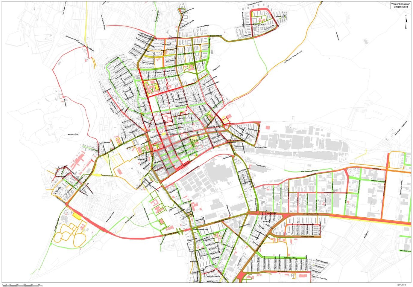 Winterdienstplan Nordstadt Singen 