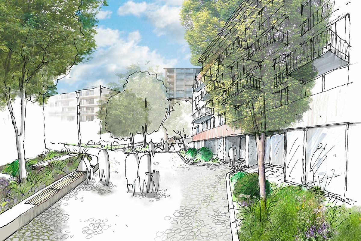 Quartiersfest mit Einweihung des neuen Quartiersplatzes im Scheffelareal