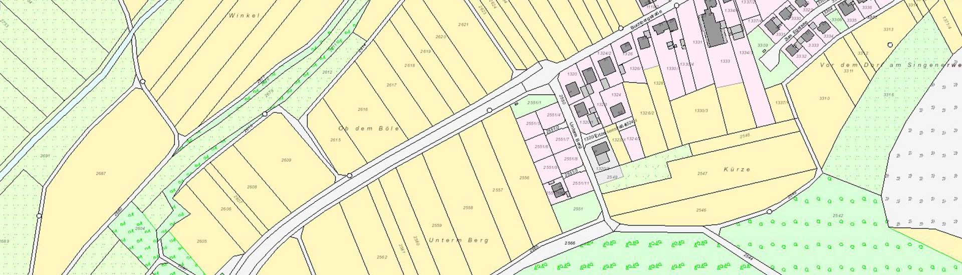 Liegenschaftskataster | Singen