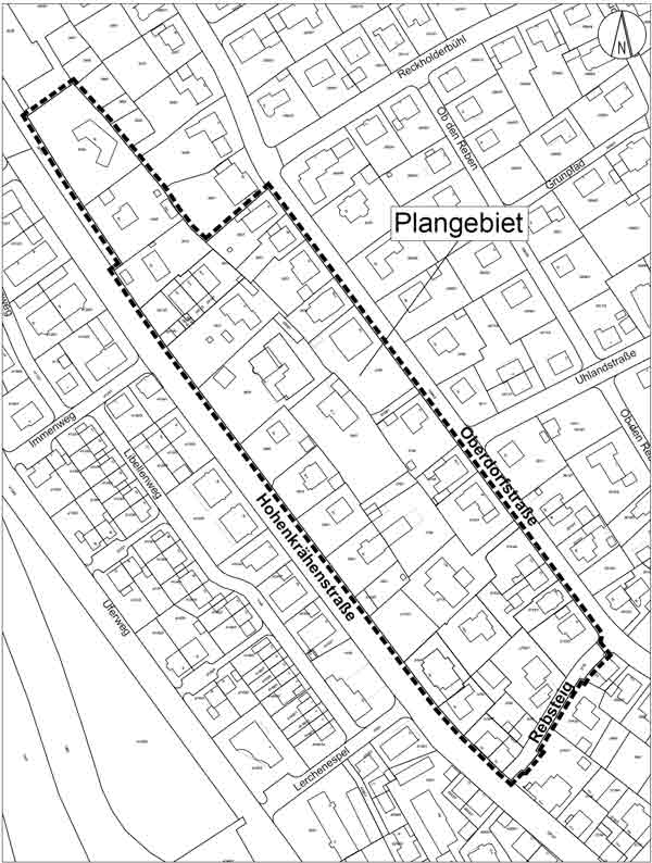Plan zur Bekanntmachung